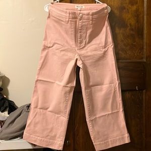 Madewell Emmett Wide-Leg Crop Pant